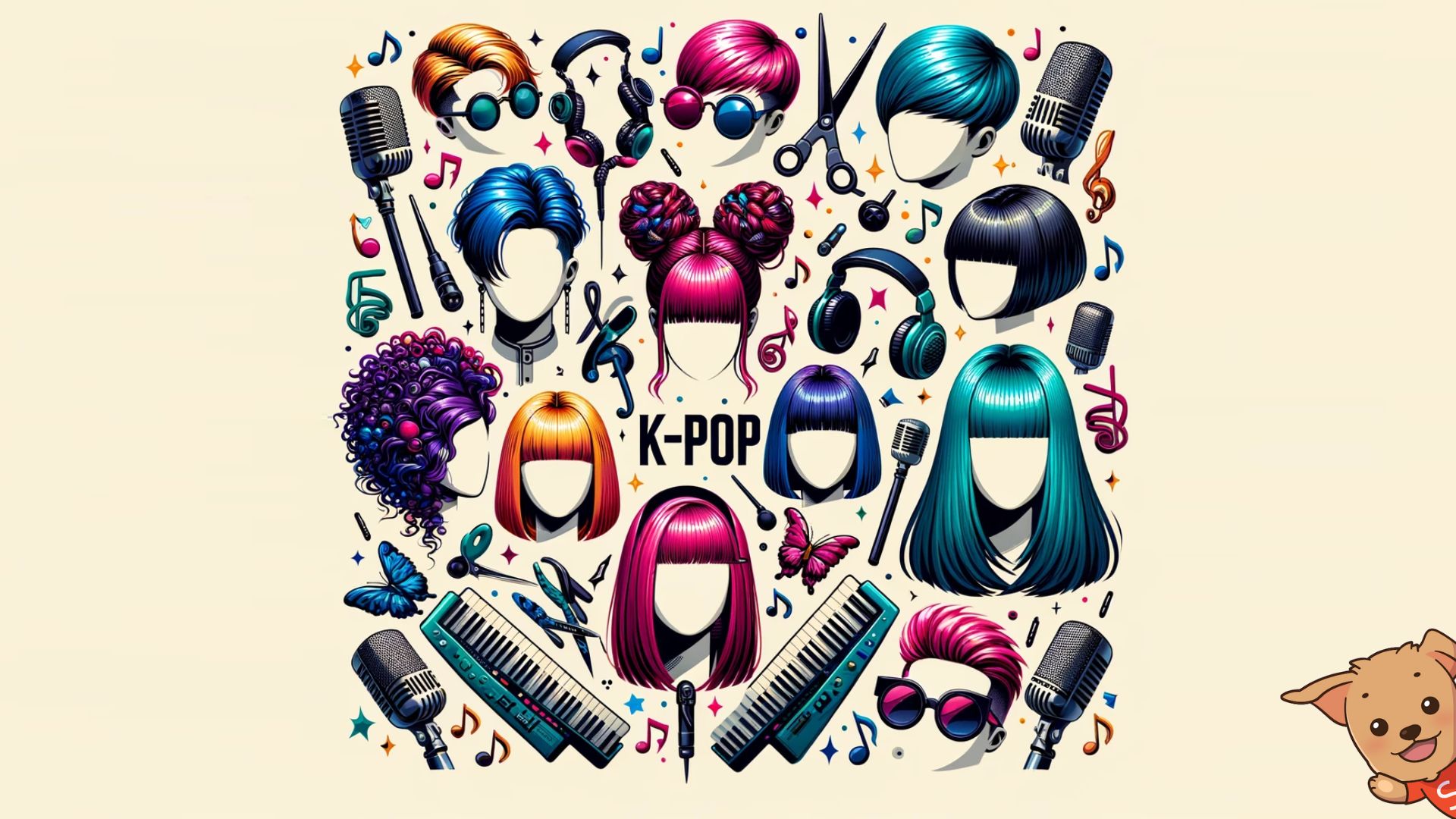 cabelo k-pop