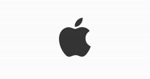 Logo da marca Apple