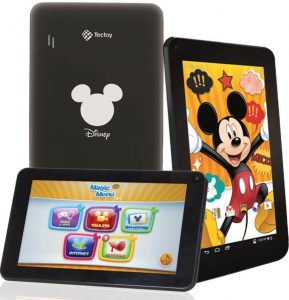 Tablet da Tectoy, o Magic Tablet com ilustrações do Mickey