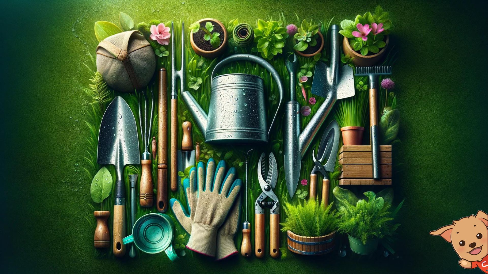 ferramentas de jardinagem