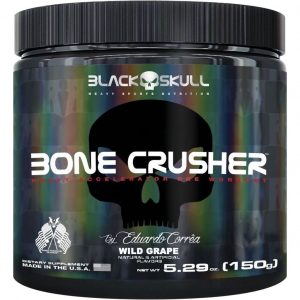 Pre treino Bone Crusher Black Skull