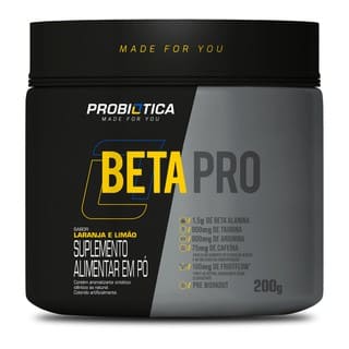 Pre treino Probiotica Beta Pro