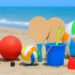 brinquedos para levar para praia