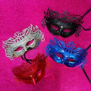 enfeites de carnaval simples - máscara de carnaval