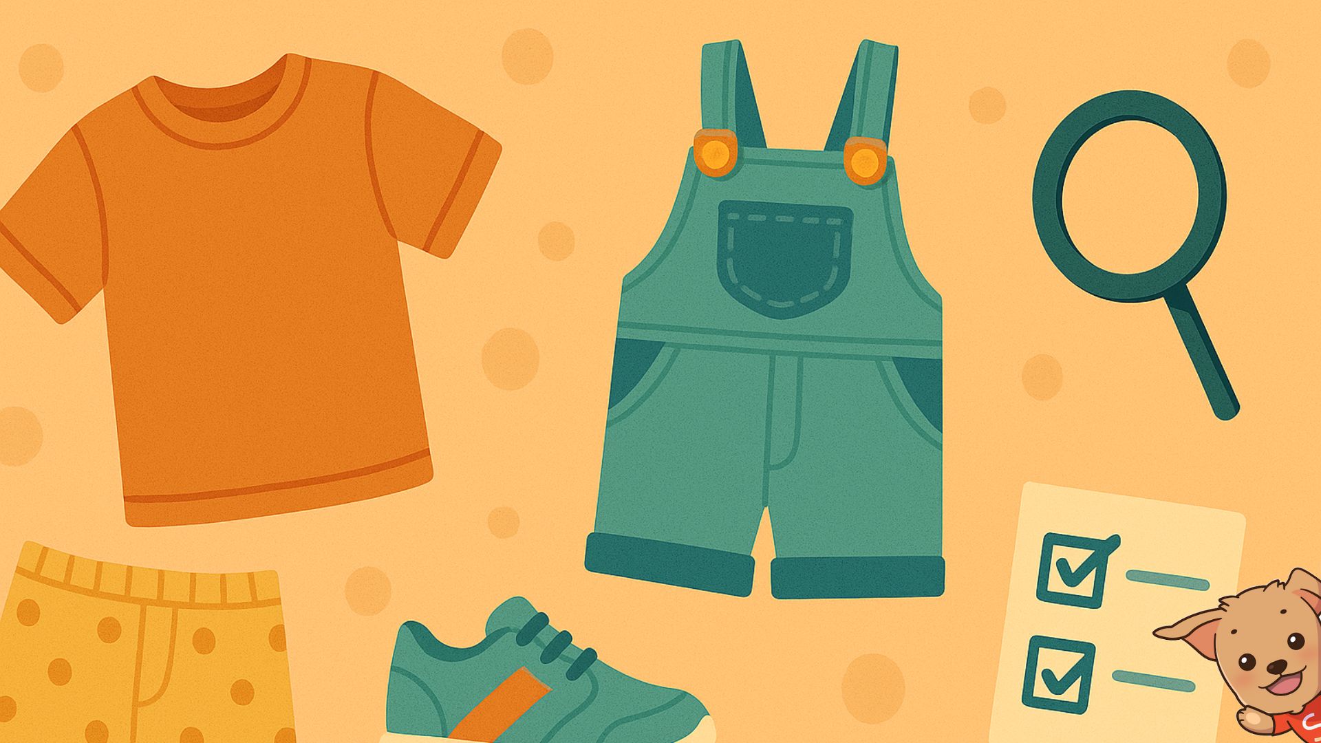 como escolher roupas para crianças