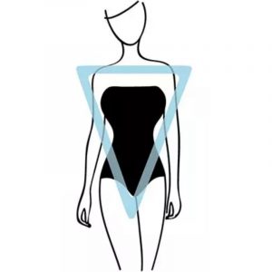 roupa para cada tipo de corpo - corpo triangulo invertido