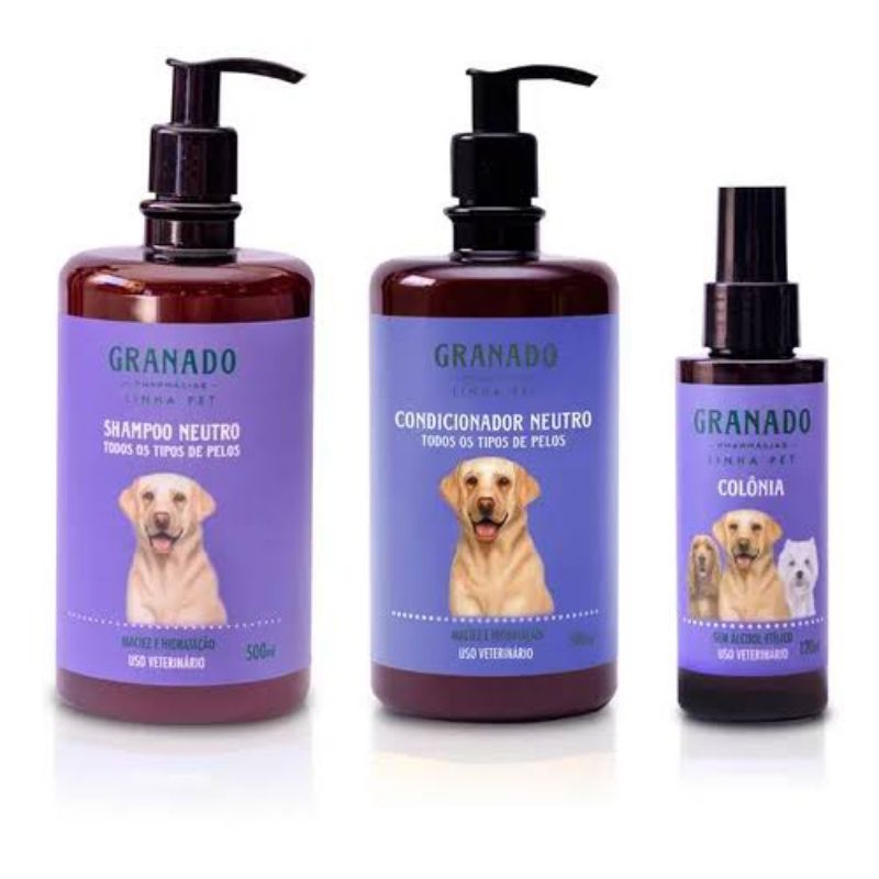 artigos para pet - shampoo