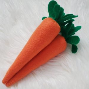 decoração de páscoa simples e barata - cenoura