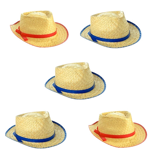 KIT 5 chapeus de palha malandrinho festa junina julina masculino