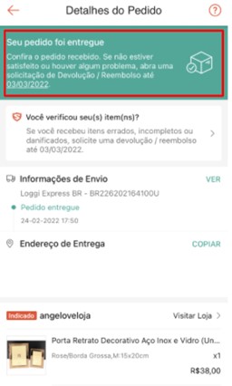 Rastreamento Shopee (Brasil)