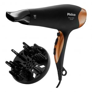 secador de cabelo bom e barato Philco PH3700 Gold