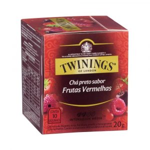 tipos de chás - frutas vermelhas