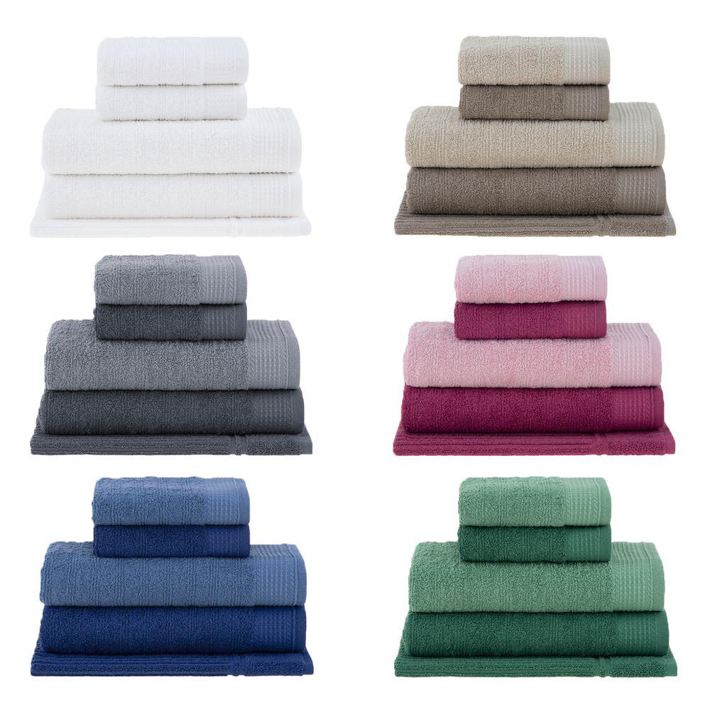 tipos de toalhas de banho Jogo de Toalhas Buddemeyer Brisa Banho 5 pecas 1