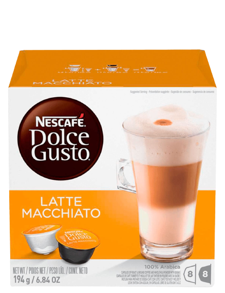capsulas de cafe Latte Macchiato