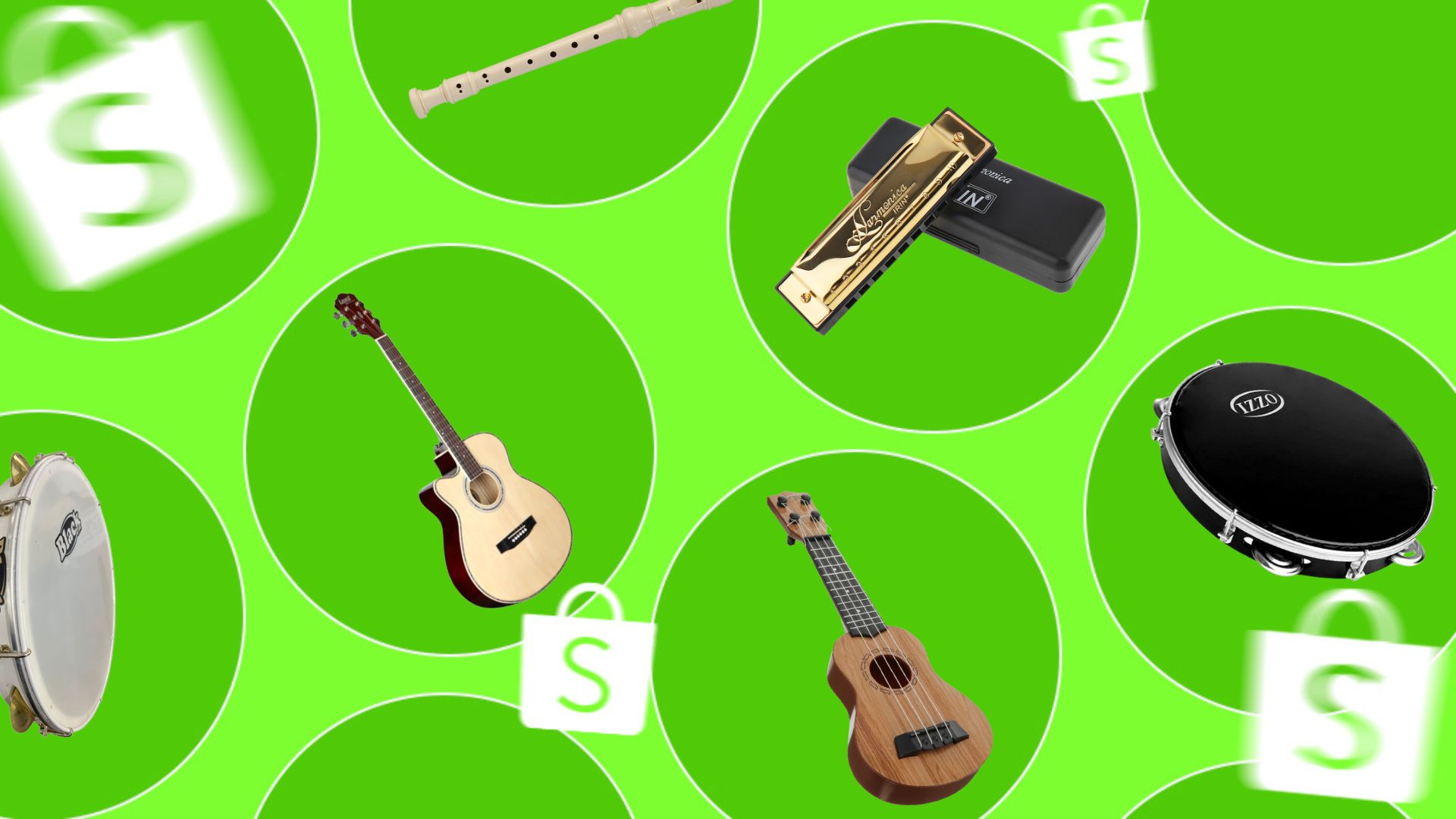 instrumentos baratos e fáceis de tocar