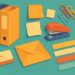 Lista de material de escritório para montar um home office