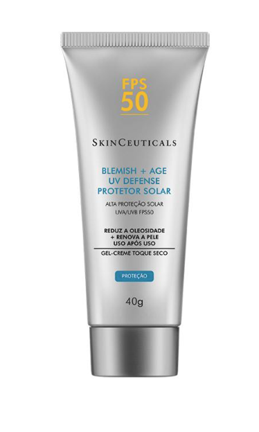 Skinceuticals Protetor Solar Facial Blemish Age Uv Defense Fps50 40g