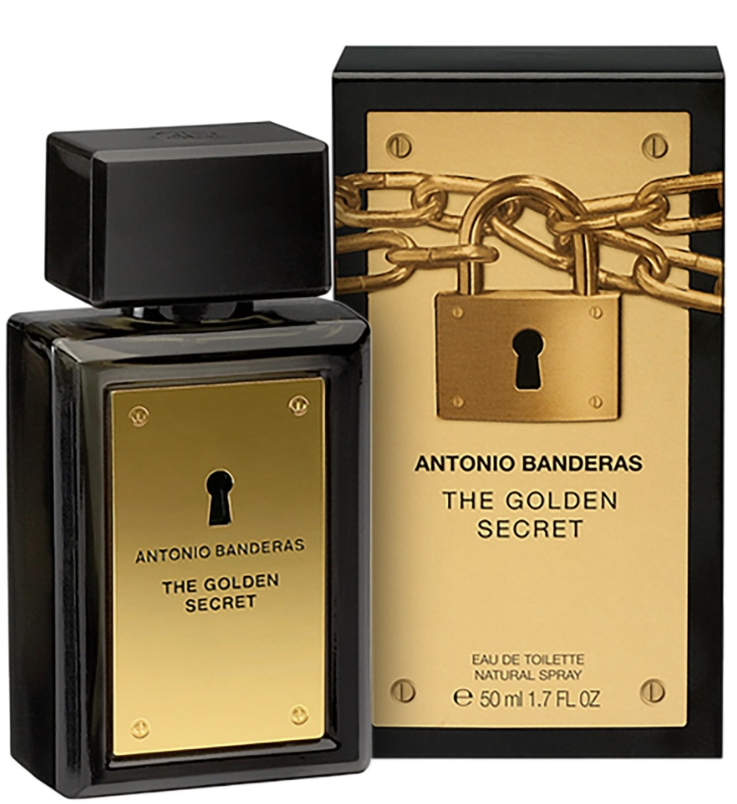 The Golden Secret Antonio Banderas EDT Perfume Masc. 50ml
