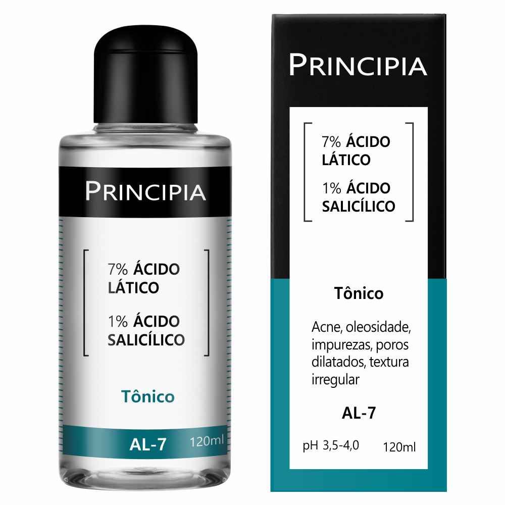 como usar os produtos da principia - ácido lático