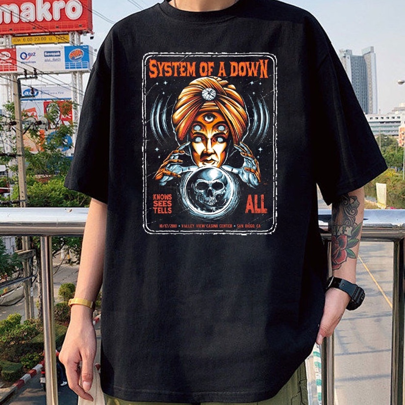 Camiseta Basica Algodao System of a Down Banda Know Rock N Roll Moda