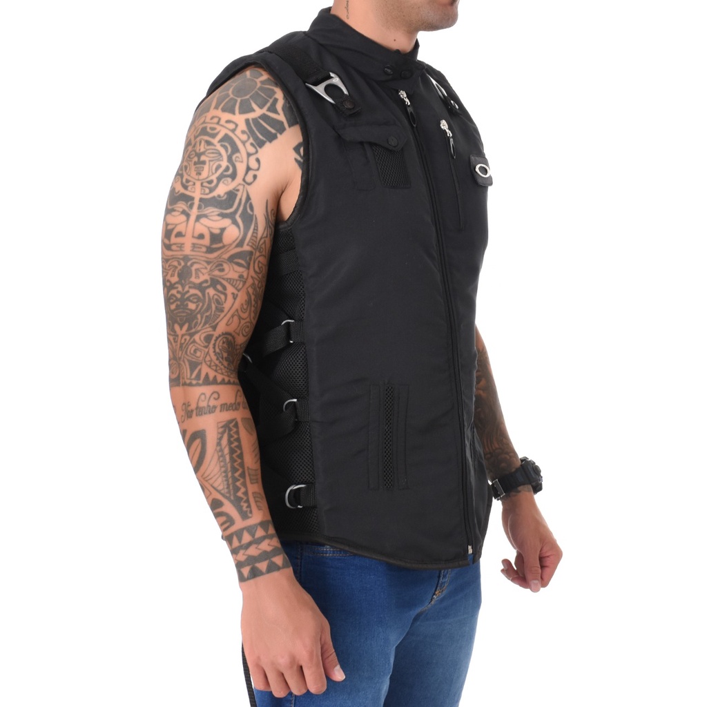 Colete Ap Vest Jaqueta Casaco Masculino Rave Festa Masculino Feminino