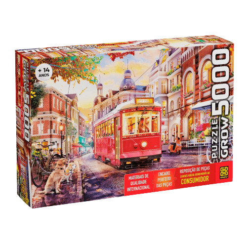 Puzzle 5000 pecas Passeio de Bonde