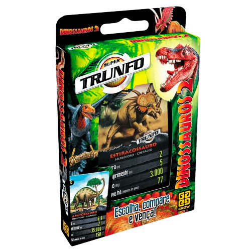 Super Trunfo Dinossauros