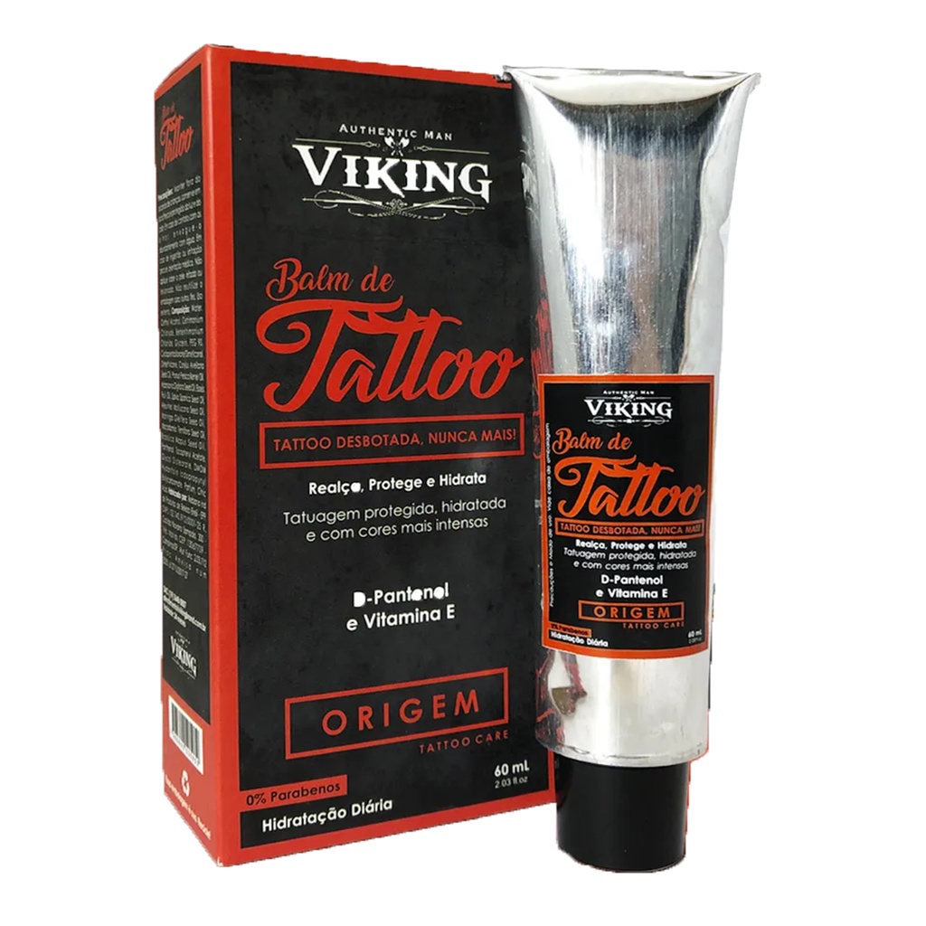 cuidados com tatuagem - balm viking origem