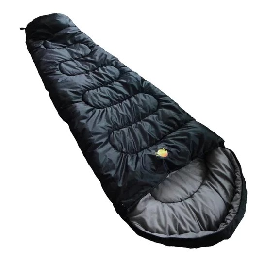 Saco de Dormir Tipo Sarcofago Guepardo Ultralight Para Temperaturas entre 5° e 15° Verde ou Preto NTK