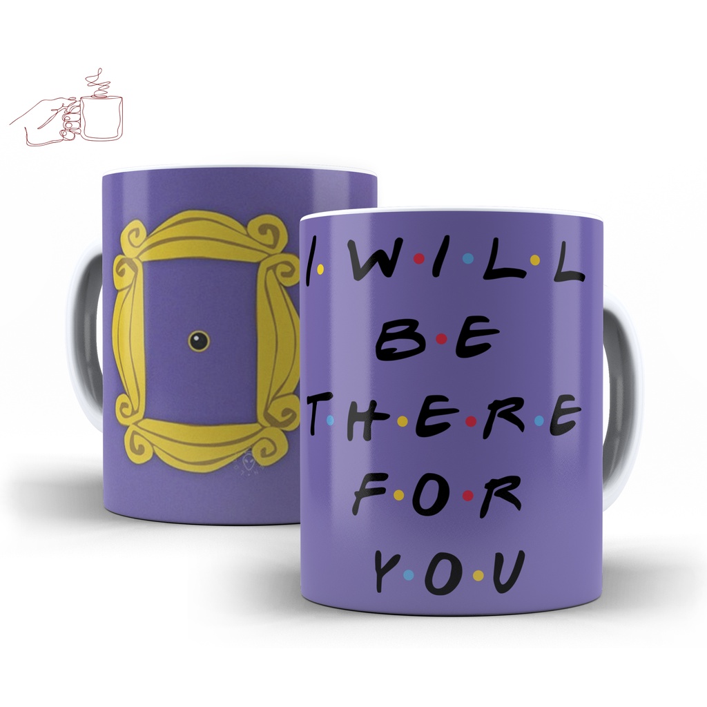 presentes para fãs de friends - caneca