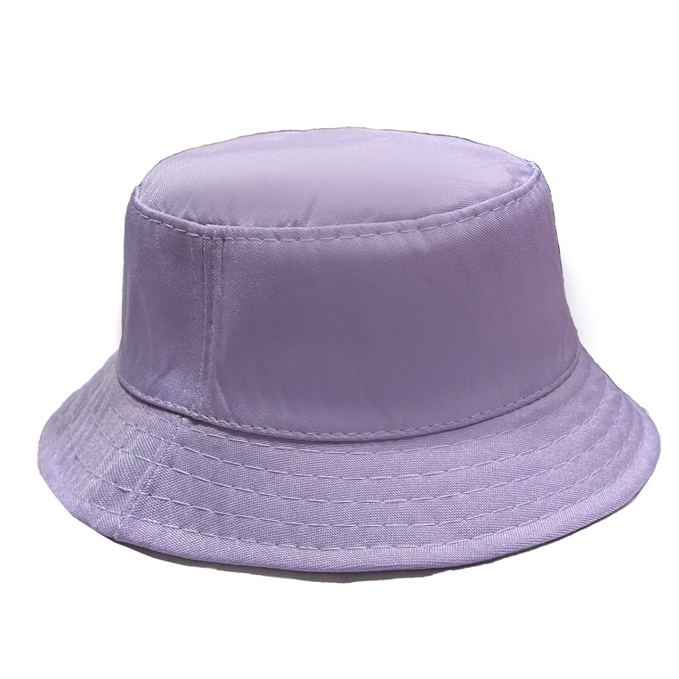 Chapeu Bucket liso Infantil Masculino Feminino Aba reta Balde Hat Praia Piscina Verao para bebe 1 5 anos