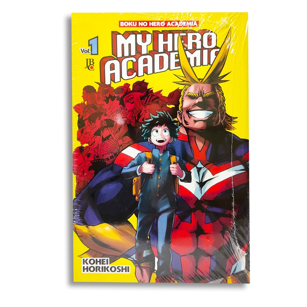 Manga My Hero Academia vol. 1 2Lacrado Boku no academia All might Midoria Anime
