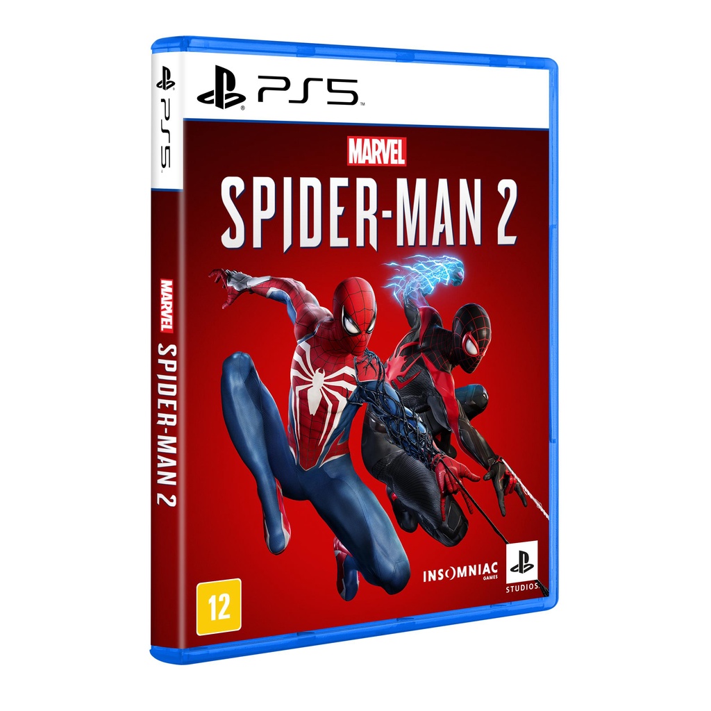 Marvel Spider Man 2 PS5 Midia Fisica Lacrado NF