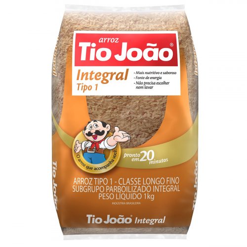 tipos de graos arroz integral