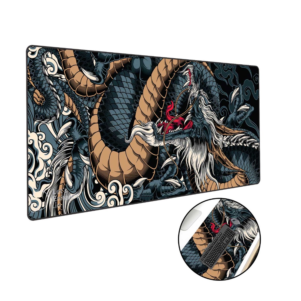 Mouse Pad Gamer Speed Extra Grande Dragao