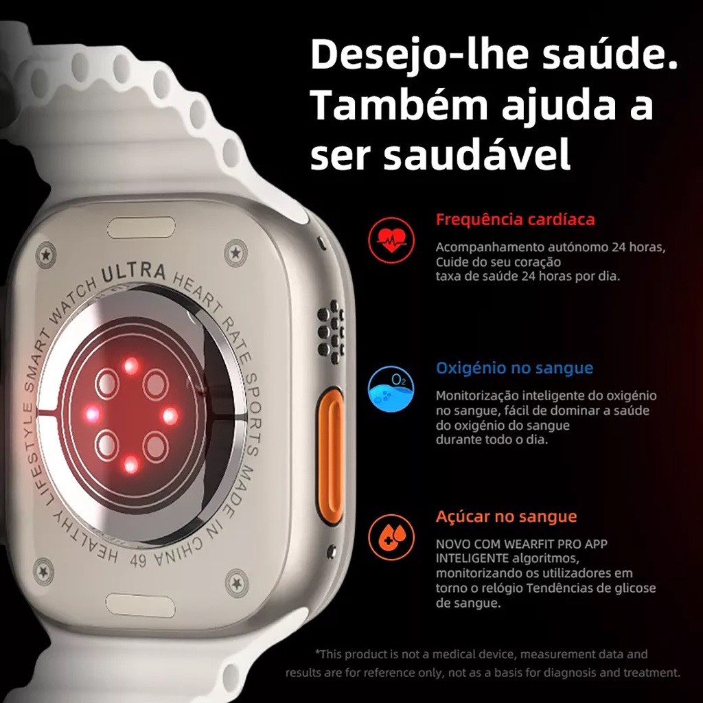 Smartwatch Iwo HW8 Ultra funcoes