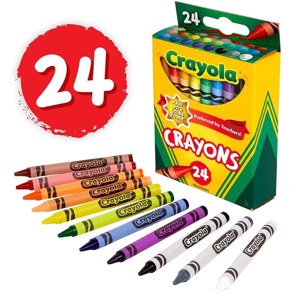 tipos de giz de cera - giz crayola