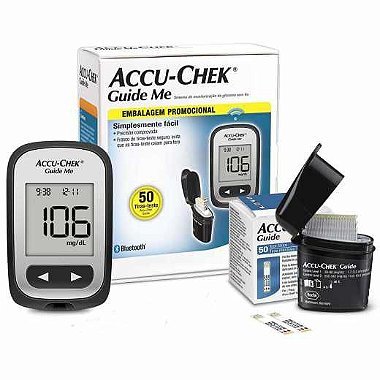 melhor medidor de glicose - Accu-Chek Guide Me