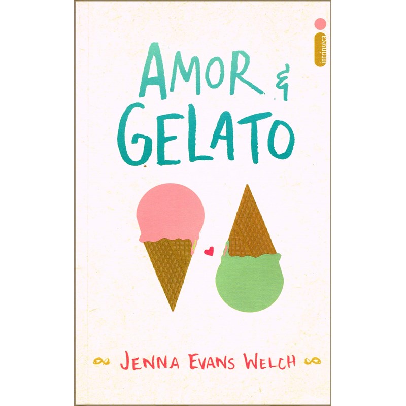 livros de romance juvenil - amor e gelato