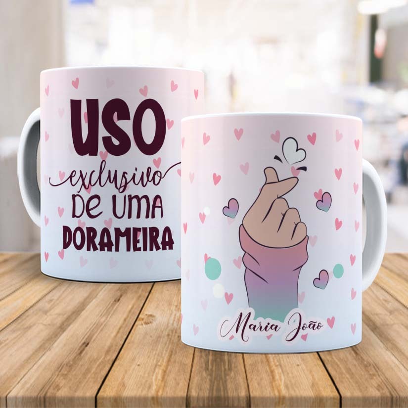 Presente para quem gosta de Dorama - caneca