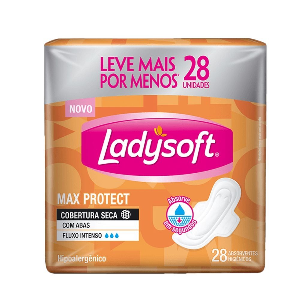 tipos de absorventes - ladysoft