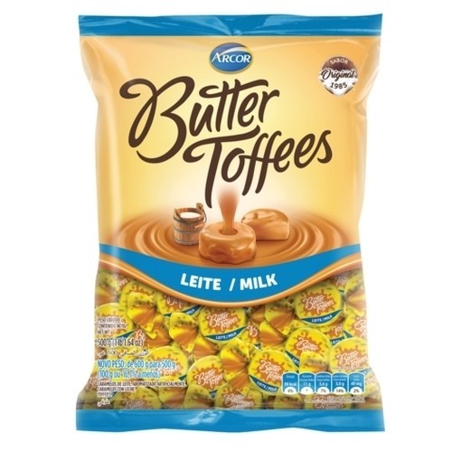 tipos de balas - butter toffees