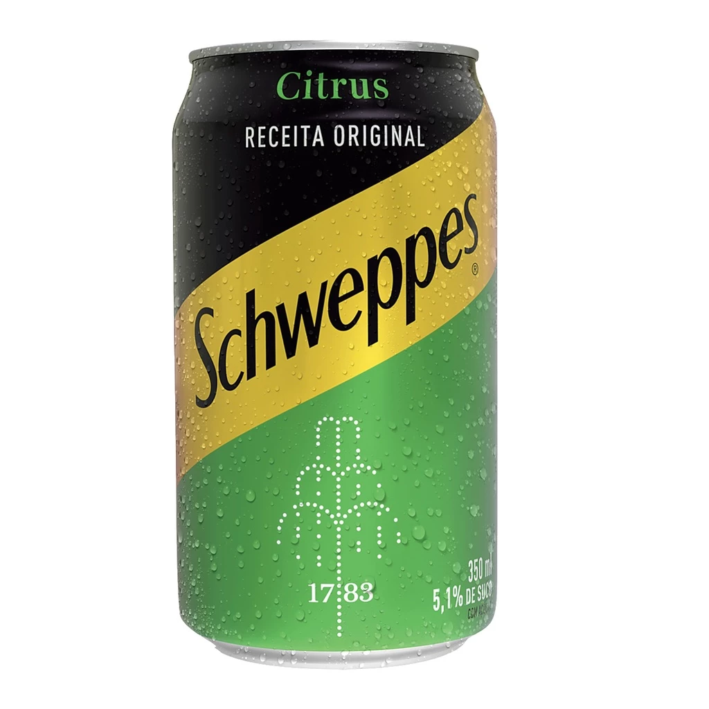 marcas de refrigerantes - schweppes