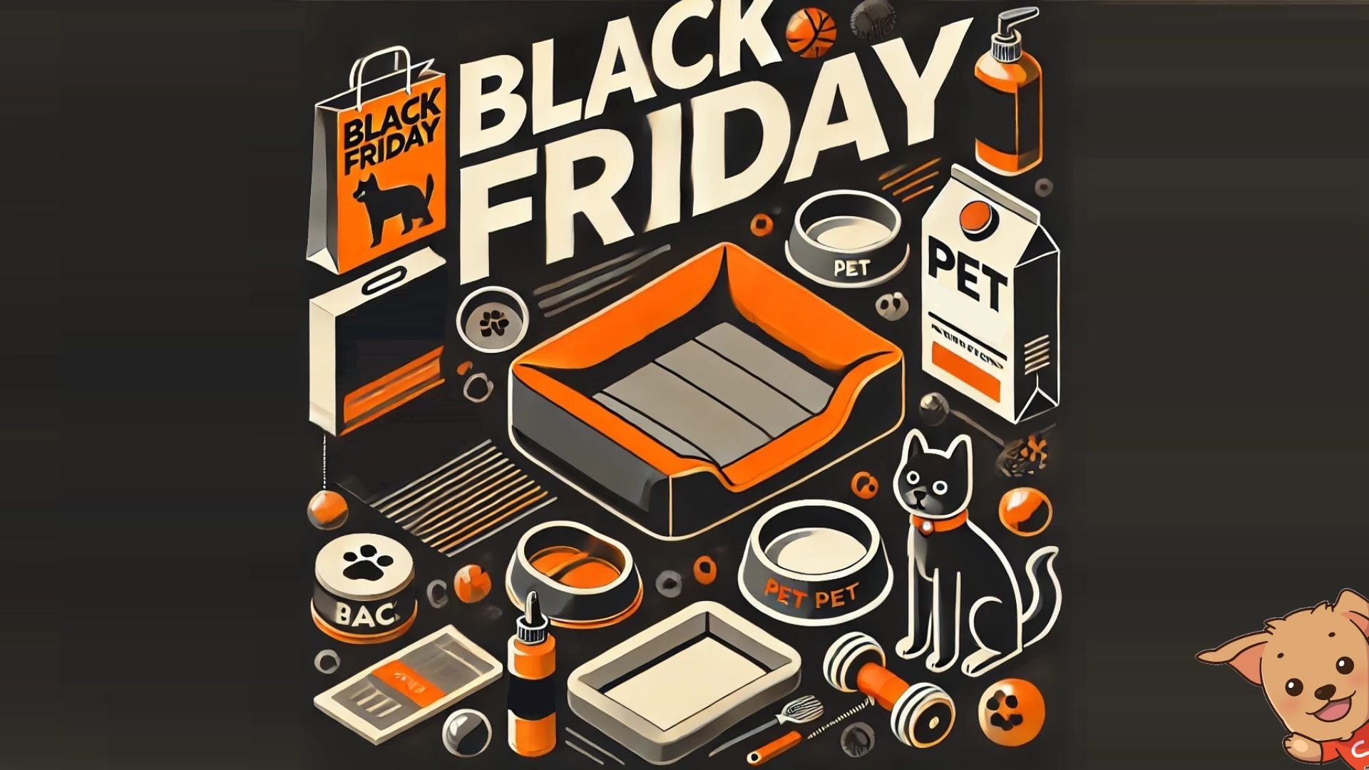 Os melhores produtos e acessórios Pets na Black Friday da Shopee