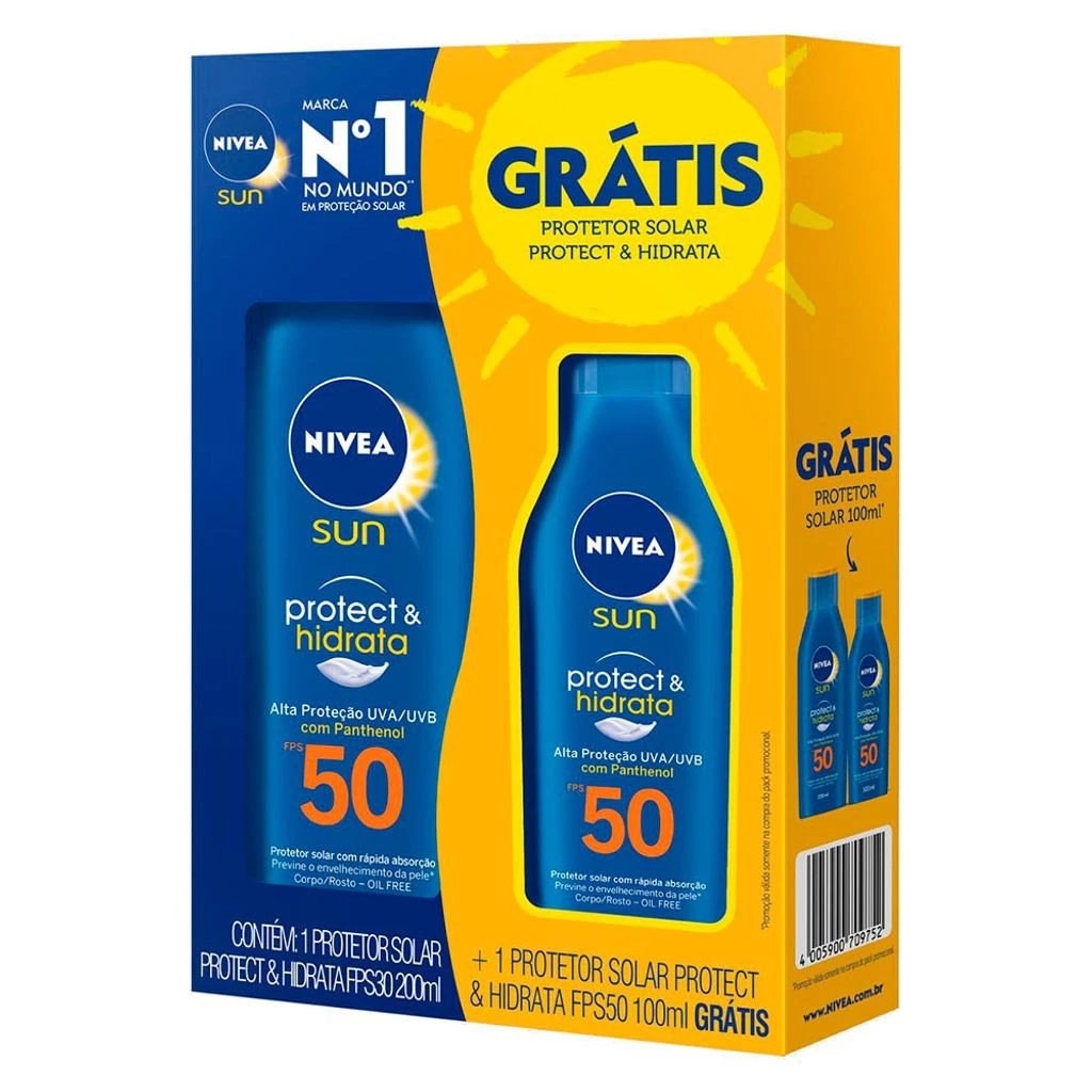 Protetor Solar Nivea FPS 50