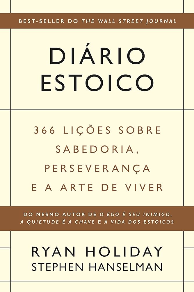 Livro Diario Estoico – Ryan Holiday