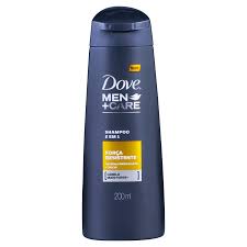 Shampoo Dove MenCare 2 em 1 Forca Resistente