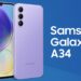 Samsung A34 ficha técnica