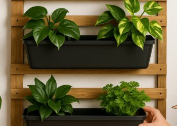 Como fazer um jardim vertical em casa (1)