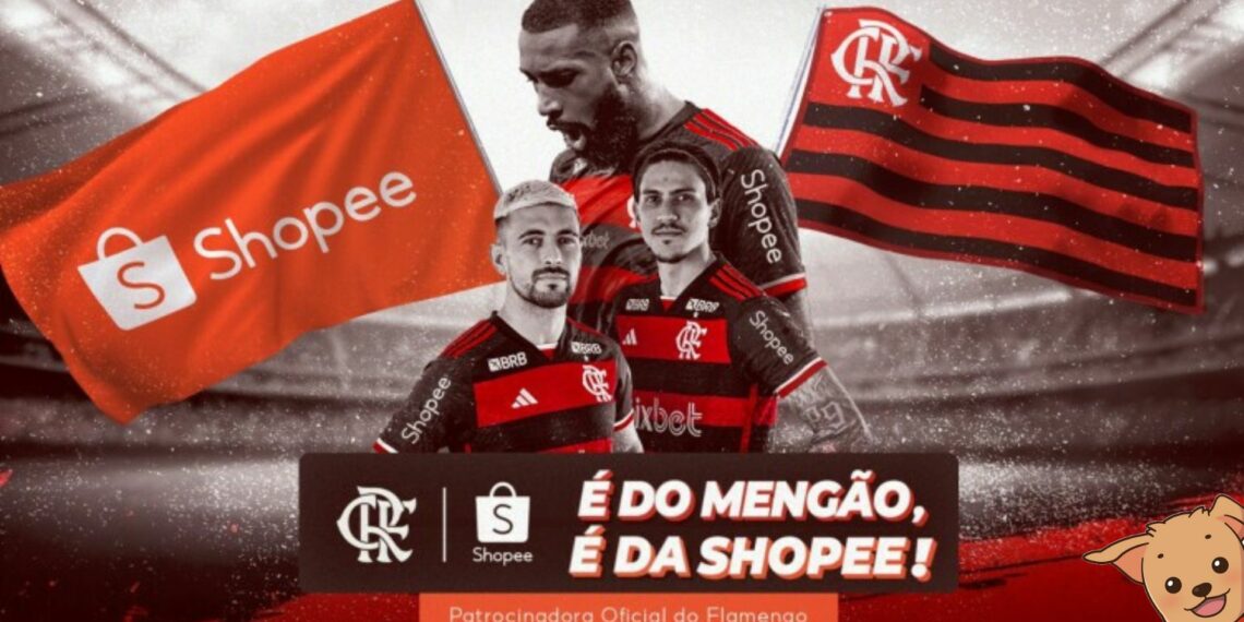 Shopee anuncia patrocinio ao Flamengo para temporada 2025